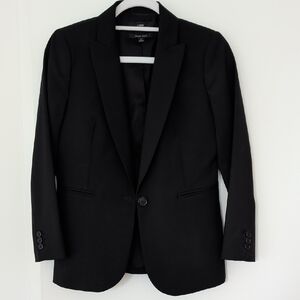 J. Crew Italian Wool Black Blazer
